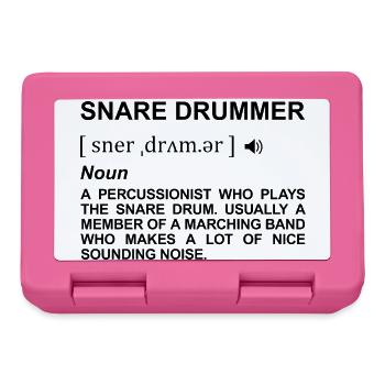 Dictionnaire du batteur - Boîte à goûter - rose - Devant