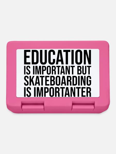 Skateboard Skateboard Skateboard - Brotdose - Pink