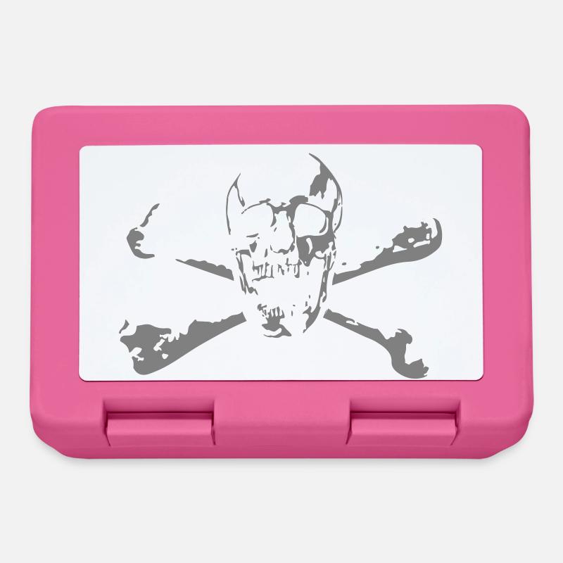 Skull & Bones - Brotdose - Pink
