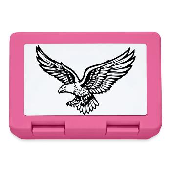 eagle - Lunchbox - pink - Front