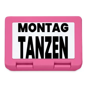 Tanzen - Brotdose - Pink - Vorne