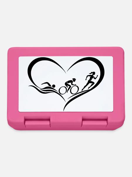 Triathlon-holic - Brotdose - Pink