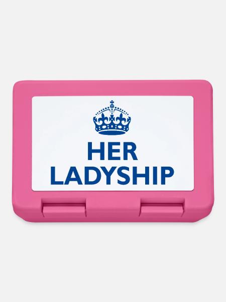 Ihre Ladyship – ein Design für elegante Damen - Brotdose - Pink