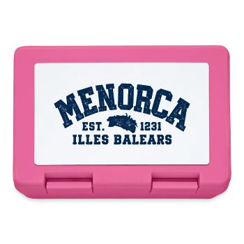 Menorca - Insel - Mittelmeer - Spanien - Balearen - Brotdose - Pink - Vorne