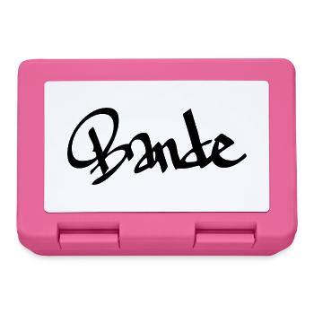 Bande - Brotdose - Pink - Vorne