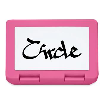 circle - Brotdose - Pink - Vorne