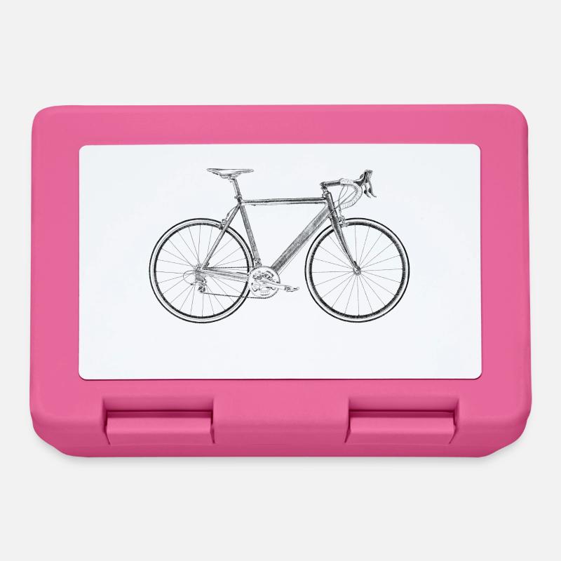 vélo de course - Boîte à goûter - rose