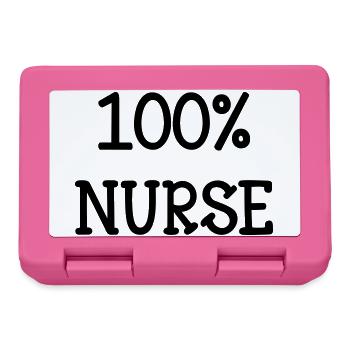 Nurse PKrankenschwester Infirmier Infirmière - Lunchbox - pink - Front
