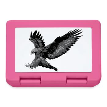 Eagle - Lunchbox - pink - Front