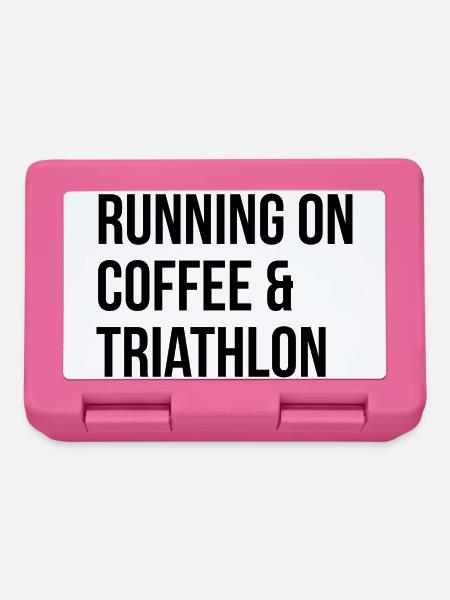 Triathlon-Triathlon-Triathlon - Brotdose - Pink
