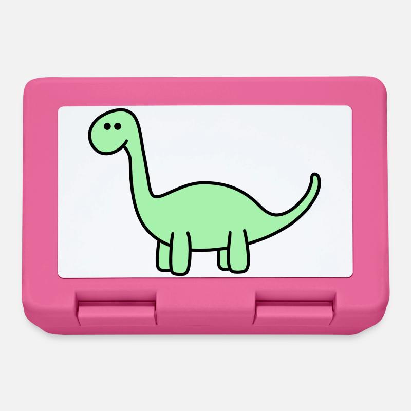 Dino - Lunchbox - pink