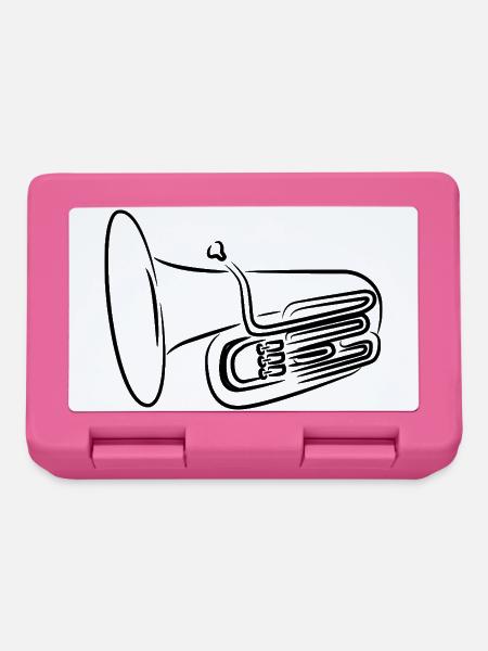 Tuba - Brotdose - Pink