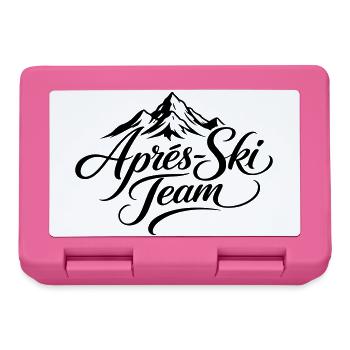 Apres Ski Team Berge - Brotdose - Pink - Vorne