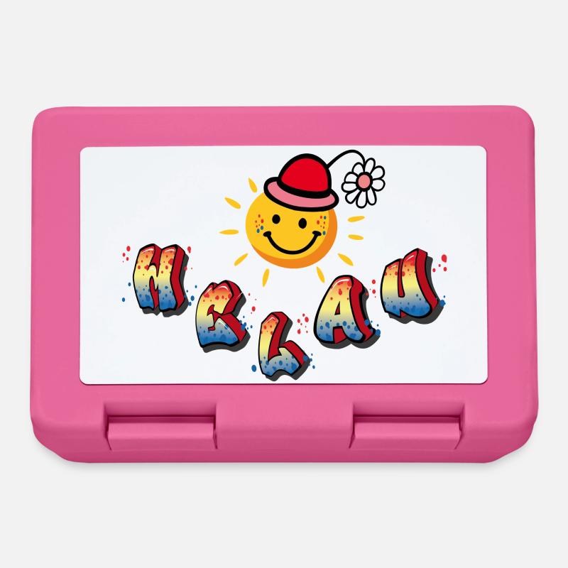 Karneval Helau - Brotdose - Pink