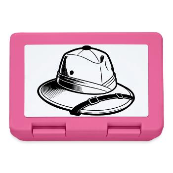 Safari Hat - Lunchbox - pink - Front
