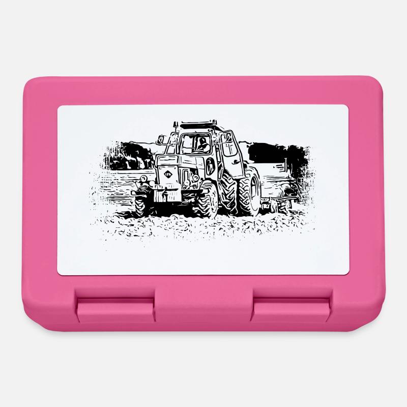 Traktor Fortschritt ZT 303 E - Brotdose - Pink