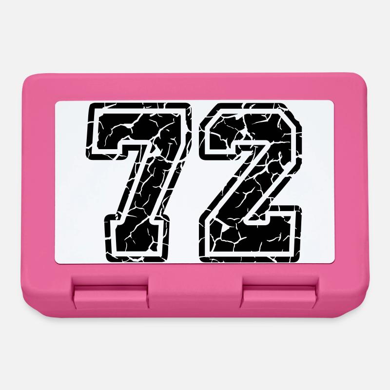 72 erodiert - Brotdose - Pink