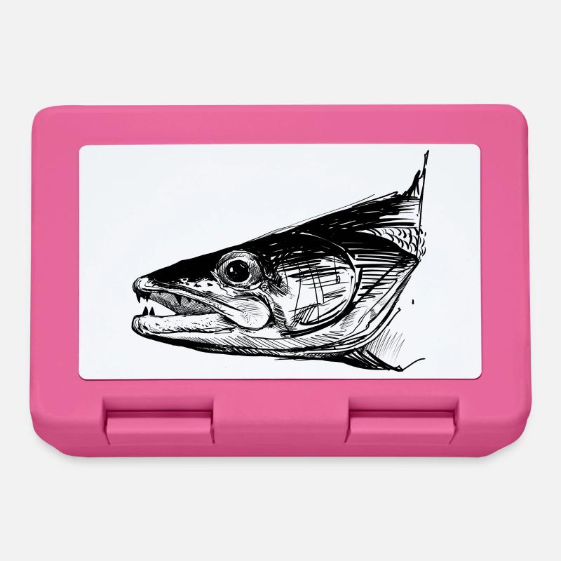 Sandre - Pêche au sandre - Poisson préféré - Boîte à goûter - rose
