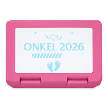 Je vais annoncer la grossesse de mon oncle en 2026 - Boîte à goûter - rose - Devant