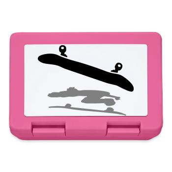 Skateboard - Brotdose - Pink - Vorne
