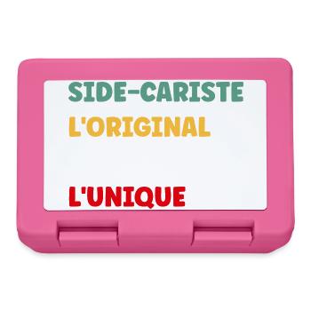 Sidecariste Original Le Vrai Unique - Boîte à goûter - rose - Devant