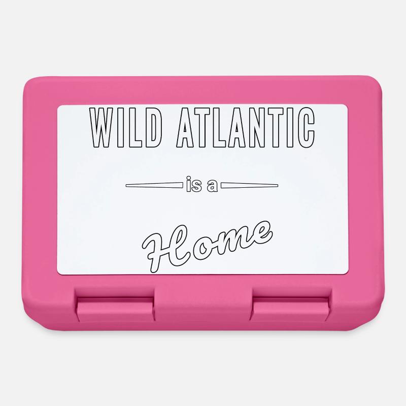 Wild Atlantic is like a home saying - Lunchbox - pink