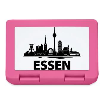 Essen Skyline - Brotdose - Pink - Vorne
