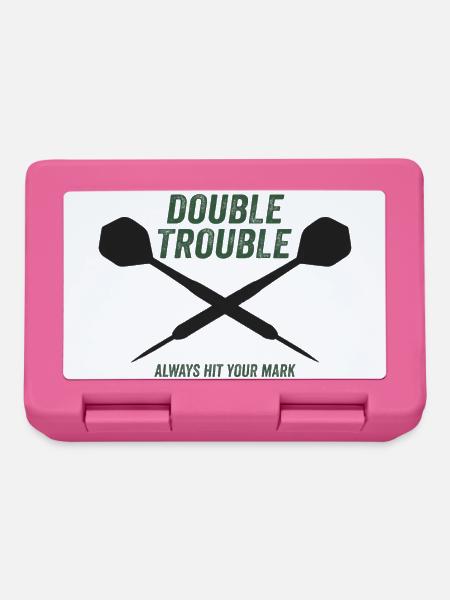 Darts :Double Trouble - Brotdose - Pink