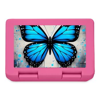 butterfly - Lunchbox - pink - Front