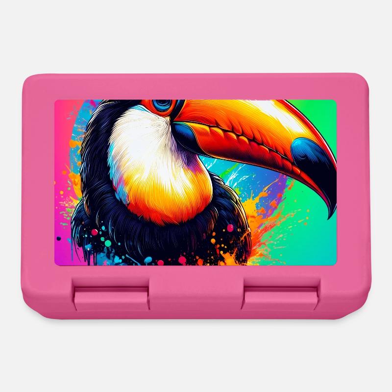 toucan - Lunchbox - pink