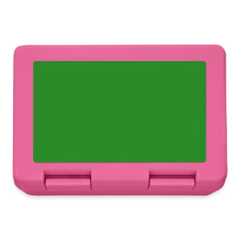 green background texture template personalize - Lunchbox - pink - Front