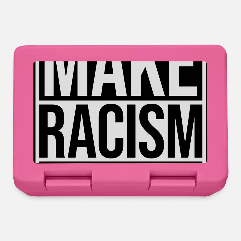 Rendre le racisme répréhensible - Boîte à goûter - rose