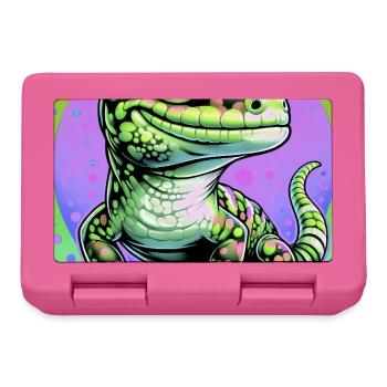 Gecko - Brotdose - Pink - Vorne