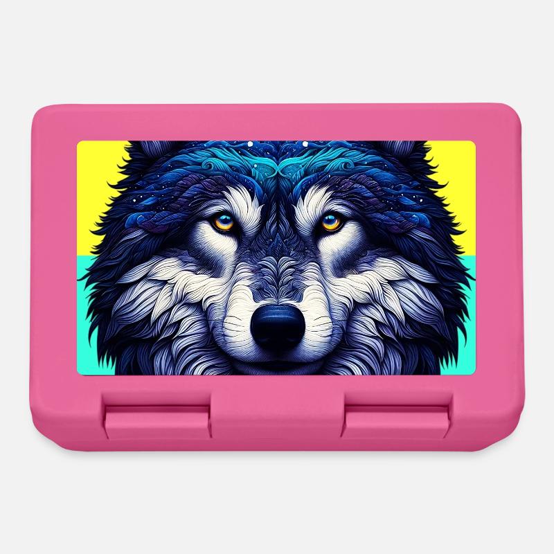 Wolf - Lunchbox - pink