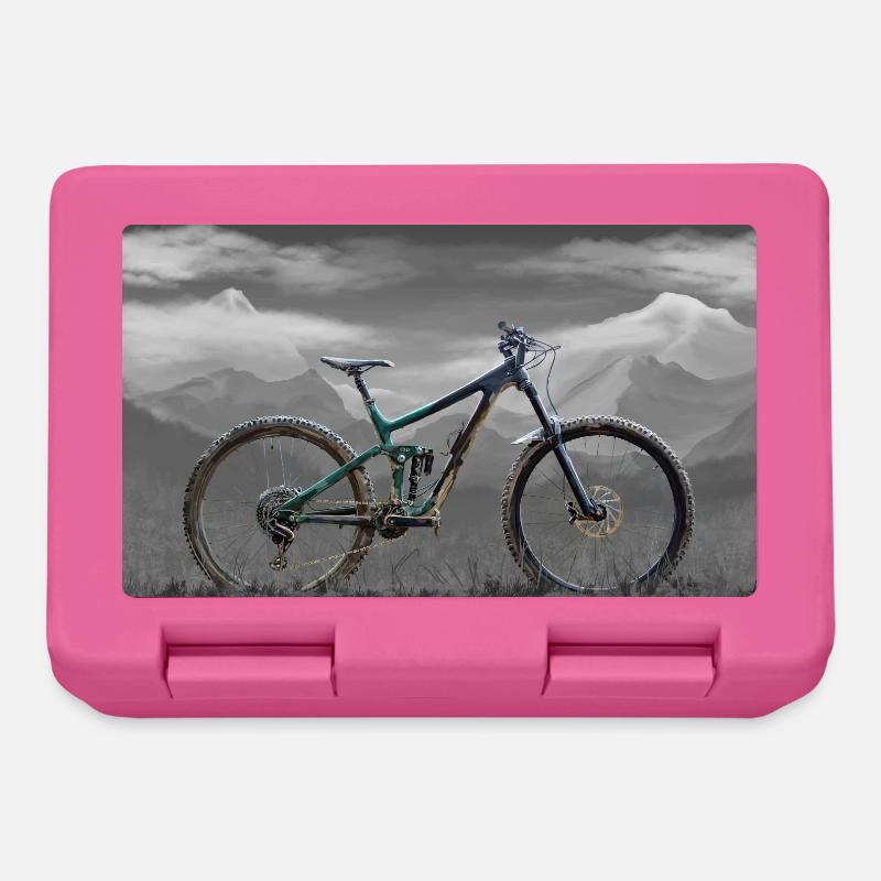 vélo de montagne - Boîte à goûter - rose