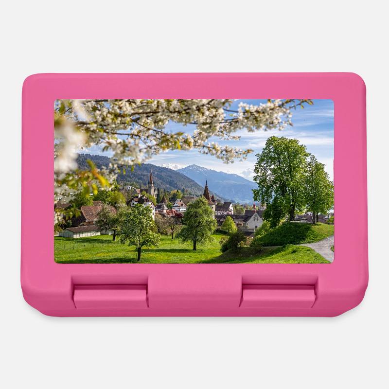 Spring magic in Zug - Lunchbox - pink