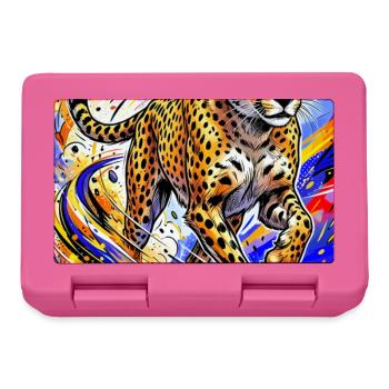 Gepard - Brotdose - Pink - Vorne