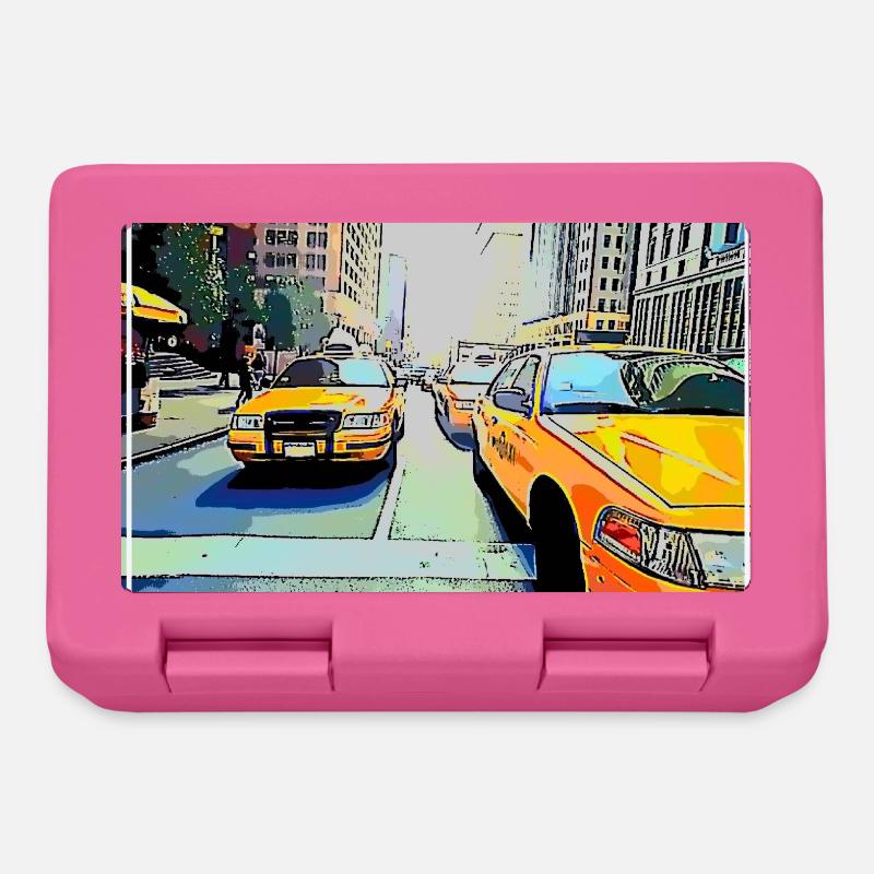 NEW YORK - Lunchbox - pink
