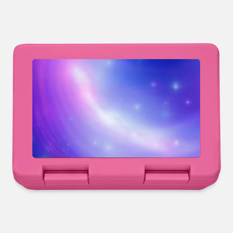 Image de la galaxie - Boîte à goûter - rose