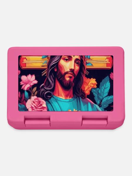 Jesus Christus - Brotdose - Pink