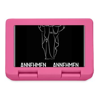 Jesus ruft an - Brotdose - Pink - Vorne