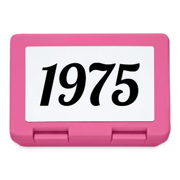 1975 Vintage 1975 Retro Birthday 1975 Gift - Lunchbox - pink - Front