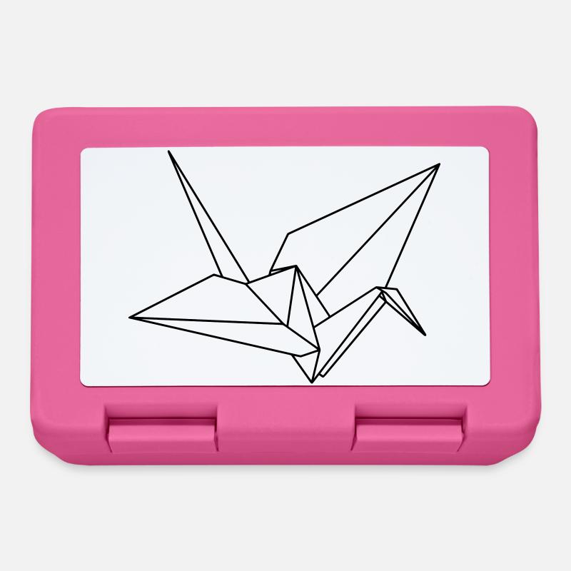vogel - Brotdose - Pink