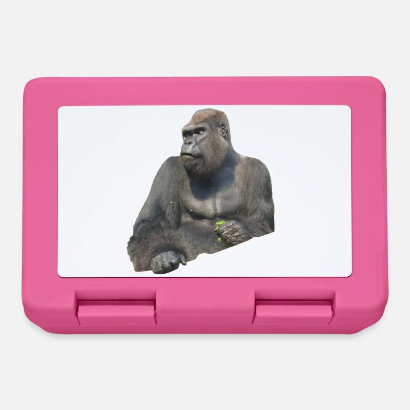 gorilla - Boîte à goûter - rose