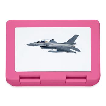 F-16 - Brotdose - Pink - Vorne