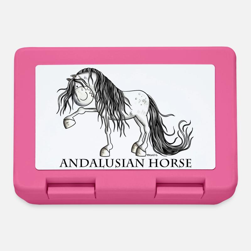 Süßer Andalusier - Brotdose - Pink