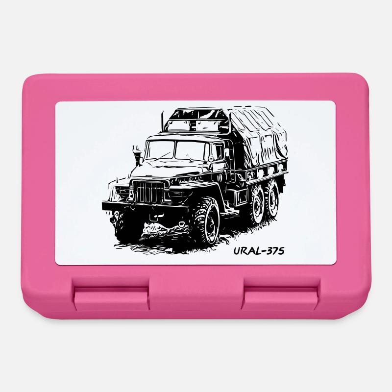 Ural-375 - Brotdose - Pink