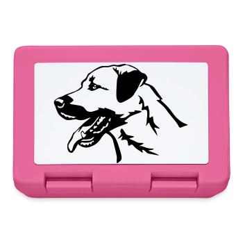 Kangal Kopf - Brotdose - Pink - Vorne