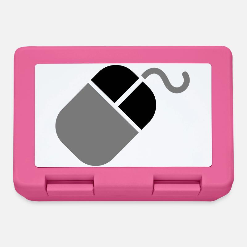 Ordinateur PC souris - Boîte à goûter - rose