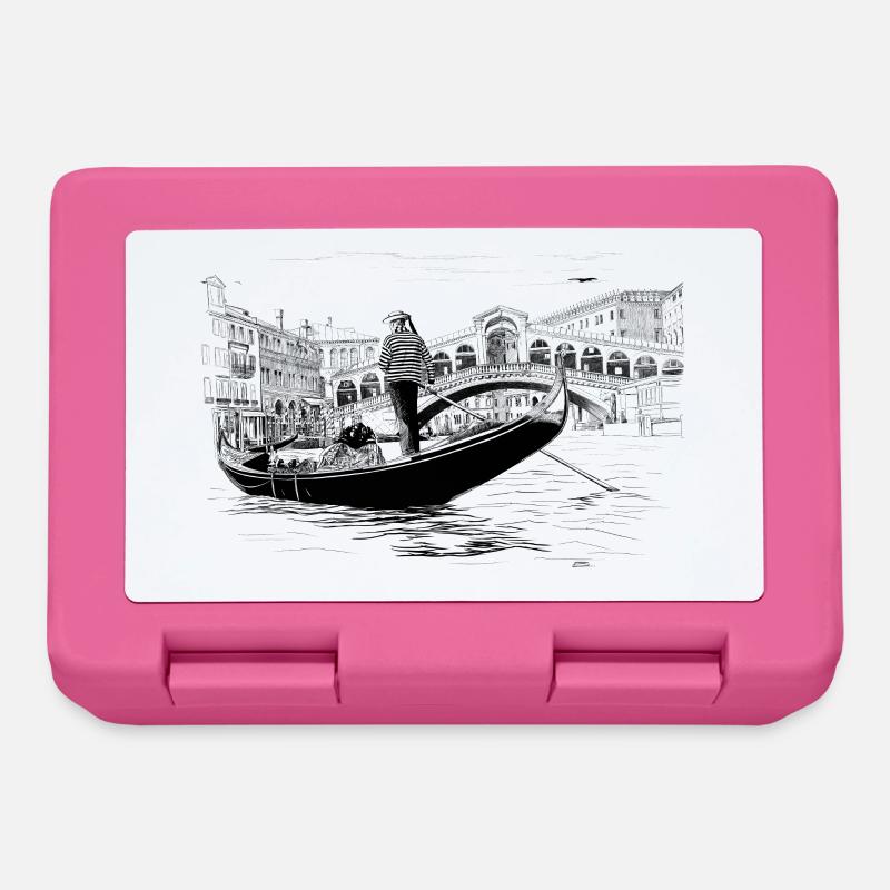 Venedig - Brotdose - Pink